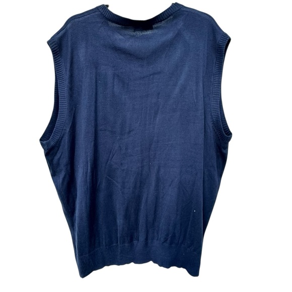 Bagazio Men's Blue Sweater Vest 3X - Picture 6 of 6